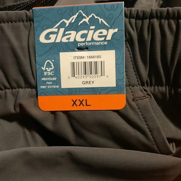 Glacier Men's Active Pant Gray - Picture 6 of 7